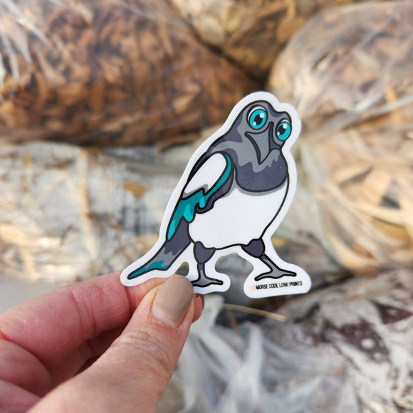 Mystified Magpie | Vinyl Sticker