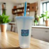 24oz Plastic cup (UV DTF)