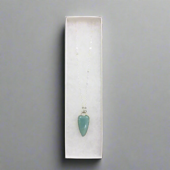 Charm Necklace - Amazonite