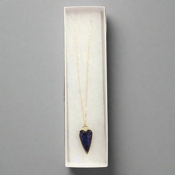 Charm Necklace - Lapis