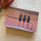 4 x 6 Art Panel | Sask 3 Wheat