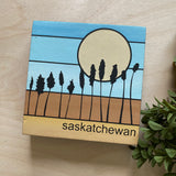 5 x 5 Art Panel | Sask Wheat/Sun