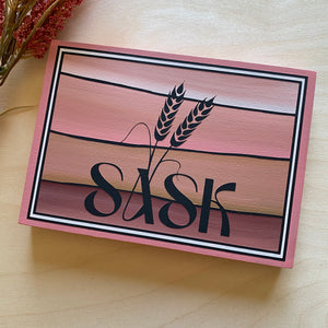 5 x 7 Art Panel | Sask 2 Wheat