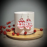 Holiday Tear Drop Earrings - 4