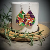 Holiday Tear Drop Earrings - 8