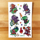 Dragons - temporary tattoos