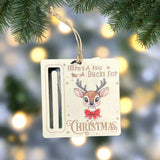 Bucks for Christmas Ornament