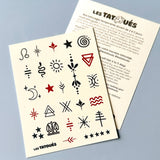 The Mini symbols - Temporary tattoos