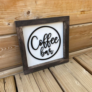 Coffee Bar Sign