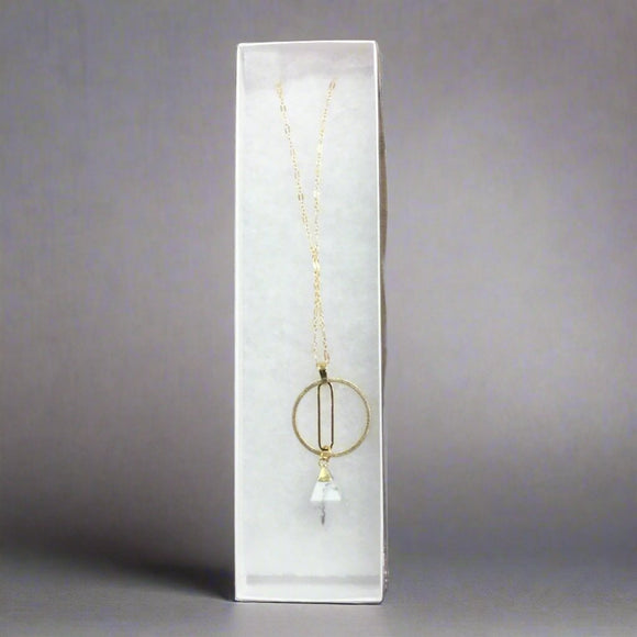 The Path Necklace - Howlite