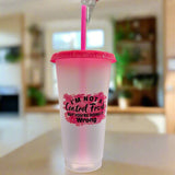 24oz Plastic cup (UV DTF)