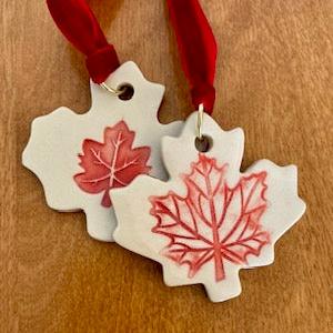 Maple Leaf Ornament