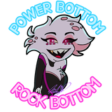 Power Bottom at Rock Bottom Sticker