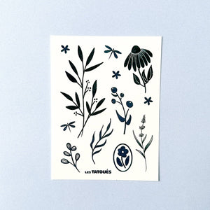 The Mini flowers- Temporary tattoos