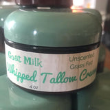 Goat Milk Whipped Tallow Cream