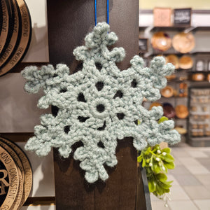 Crochet Snowflake Ornaments