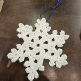 Crochet Snowflake Ornaments