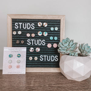 Polymer Clay Stud Collections - HandmadeSask