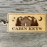 Travel Wooden KeyChains - 1