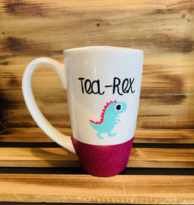 Tea Rex Glitter Mug - 1