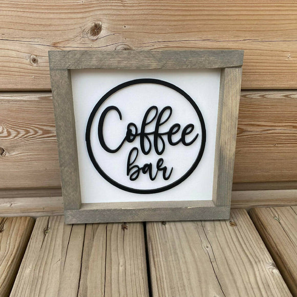 Coffee Bar Sign